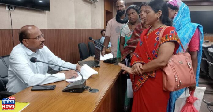Joint Collector heard the problems of citizens in public hearing