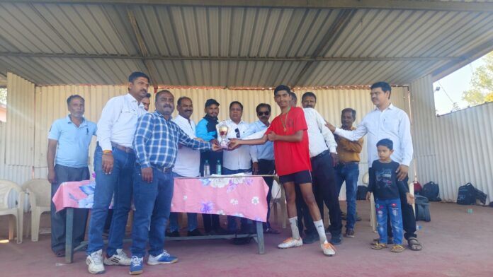 On the auspicious occasion of Republic Day, a friendly football match was played at Railway Ground Amla